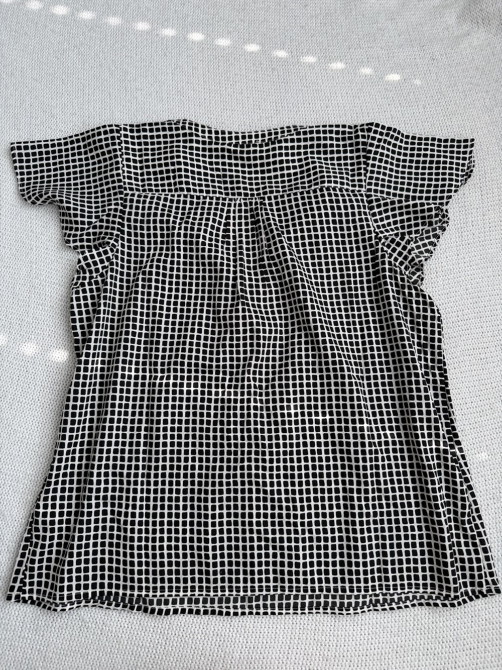 NWT! Vineyard Vines Black & White Checker Shirt Size Medium - Picture 7 of 7